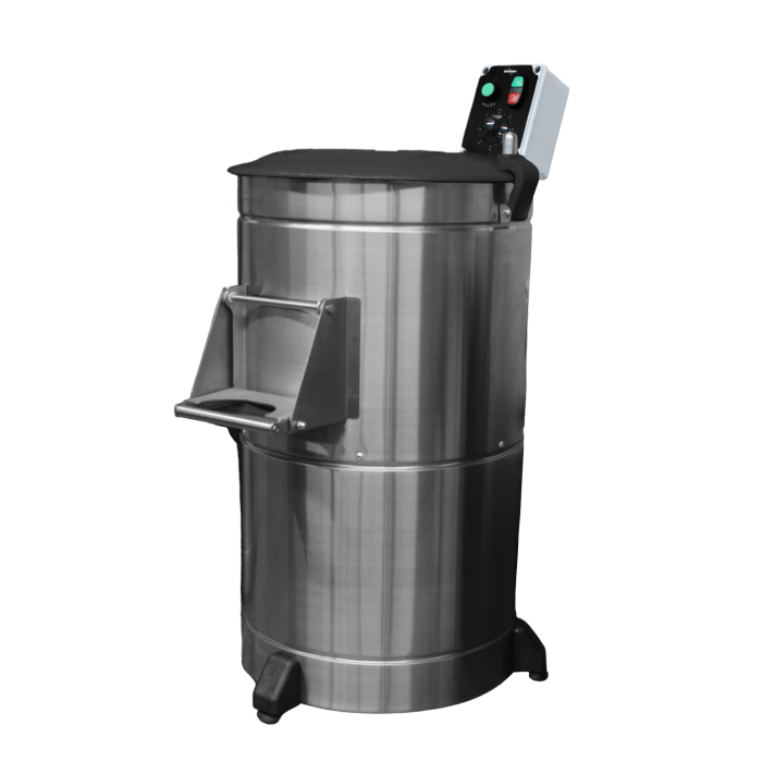 Descascadora de batatas e alhos profissional DB6 PRO Skymsen  (capacidade 6 Kg)