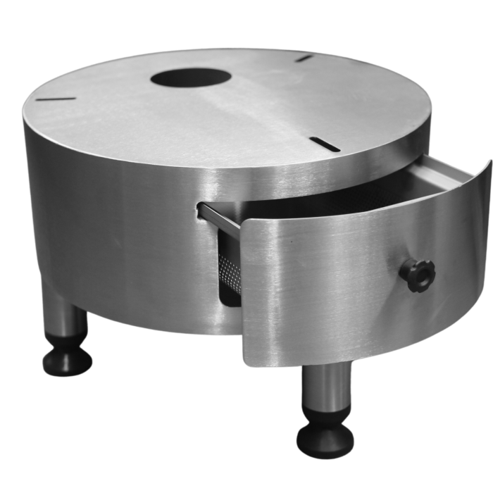 Caixa coletora com filtro SFDBP para descascadora Skymsen